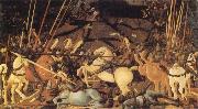 UCCELLO, Paolo Battle of San Romano oil